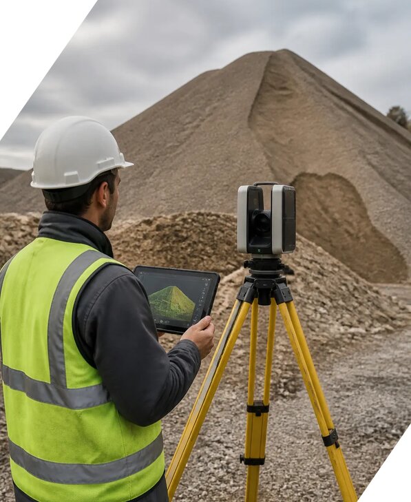 Лазерное 3D сканирование насыпей в Тихвине от 16392 р. | ЭкспертизаРоссия